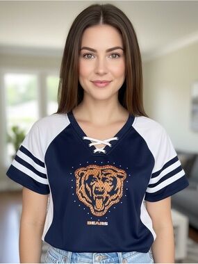 Chicago Bears Blinged Out Tee